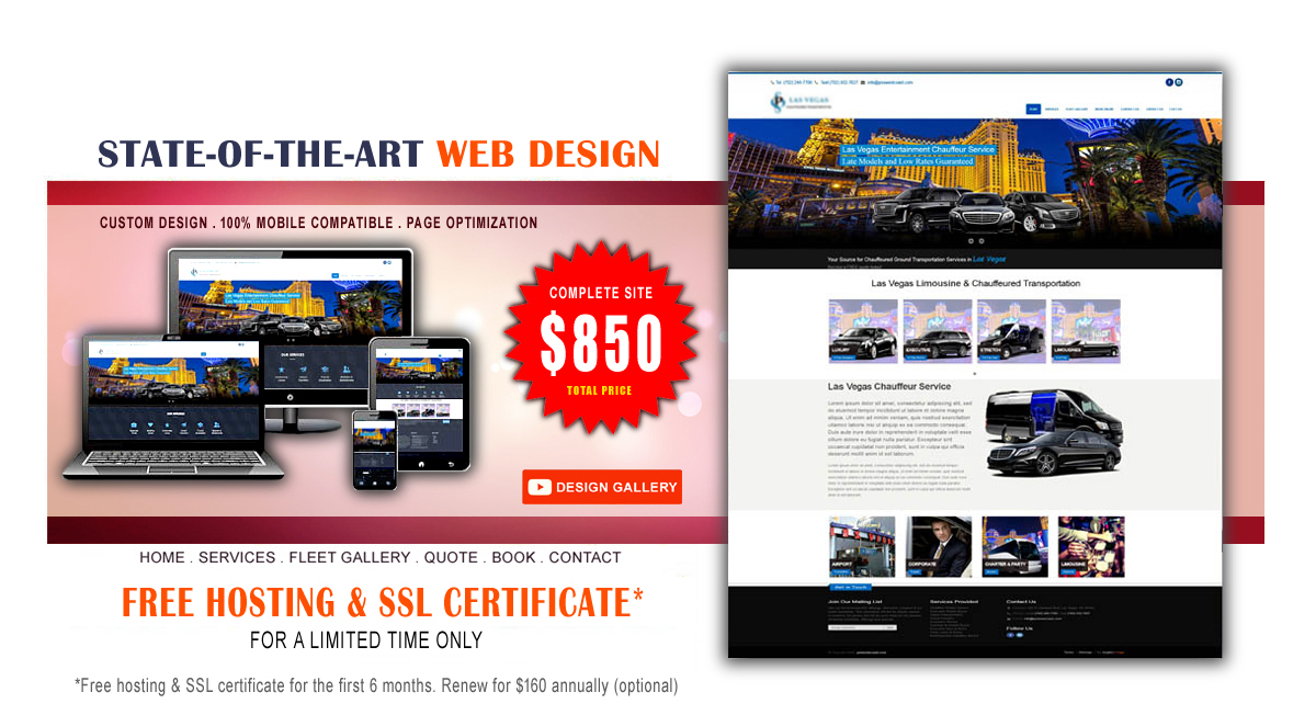 Limo Web Design SEO Marketing